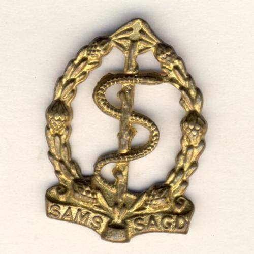 SA Medical service collar badge @ CRAZY R1 start