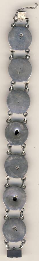 Antique SIAM Type silver bracelit as per scan