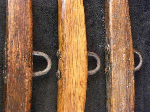 Lot of 3 antique donkey yokes - you will not find these again