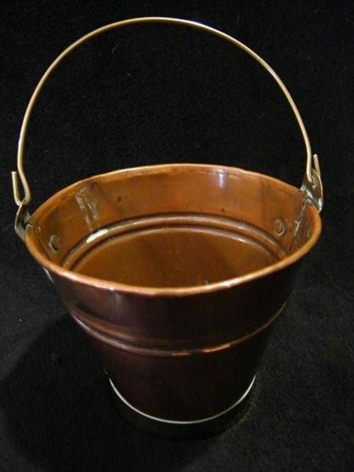 Copper and Brass bucket