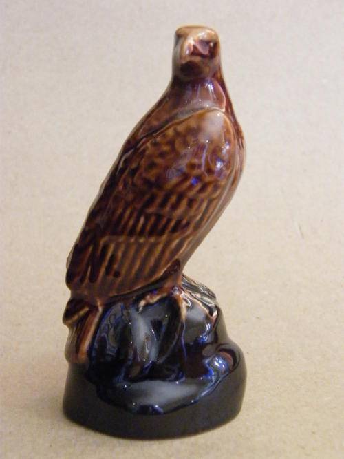 Beneagles Scotch Whisky in Eagle porcelain bottle - 70% Proof - unopened & full
