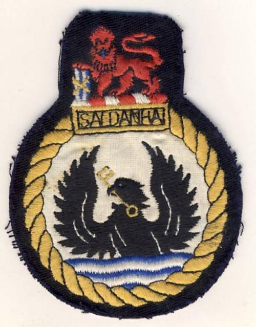 Saldana Bay cloth badge - as per scan