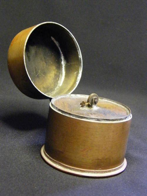 Pre WW1 French - 75 cannon brass shell made into lighter - as per scan