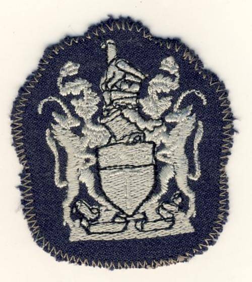 Rhodesian Army Air Force WO1 cloth badge - as per scan