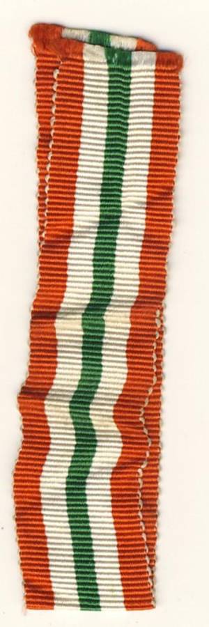 WWII Italy Star miniature medal ribbon - 14cm - as per scan