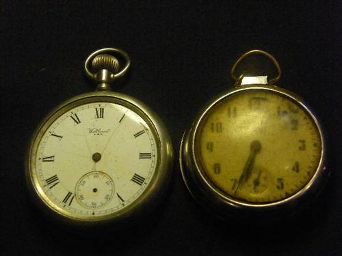 Waltham U.S.A & Westclox Zobo watch for parts as per scan