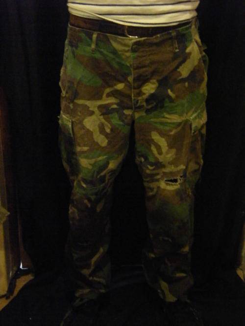 American Camouflage Army Pants - damaged as per photo