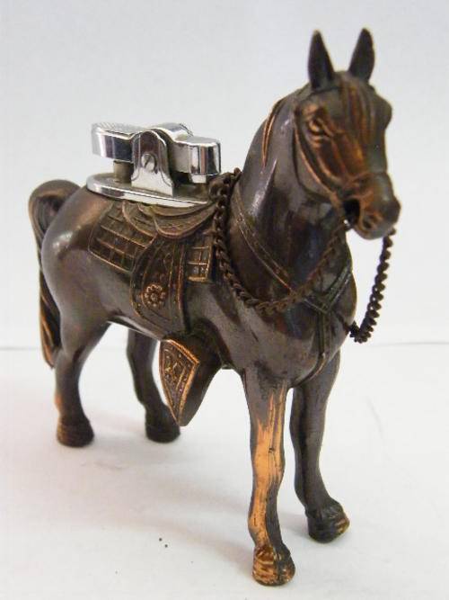 Standing Horse - Fuel Flint table lighter -10cm x 8cm