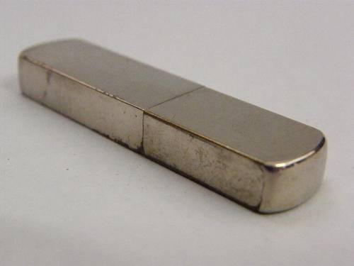 Antique Flintstone & Mischmetal lighter - 5 x 1cm - @@@ Crazy R1 Start