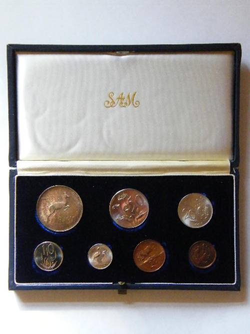 RSA 1965 Short Proof set in blue box - as per photo