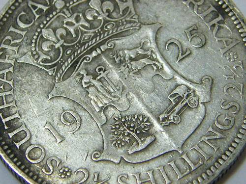 1925 SAU half crown F+ - as per photo