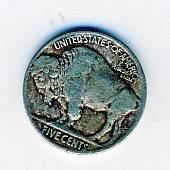 Buffalo Nickel 1923 plus extra buffalo nickel