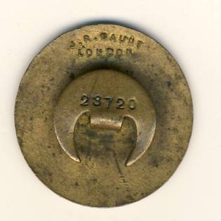 Comrades of The Great War Badge For button hole - no 28720