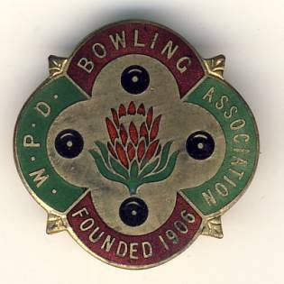 WPD Bowling association badge @ CRAZY R1 start