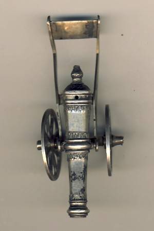 Solid Silver miniature canon