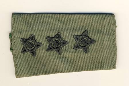 Rhodesian Army Internal Affairs, Captains Rank