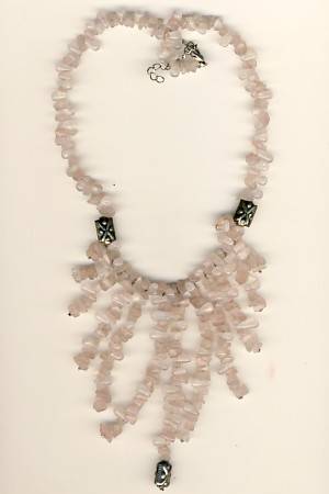 Rose Quartz necklace as per scan