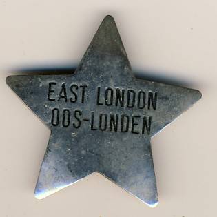 East London Traffic Police star - old type