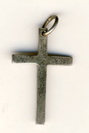 Silver Cross pendant
