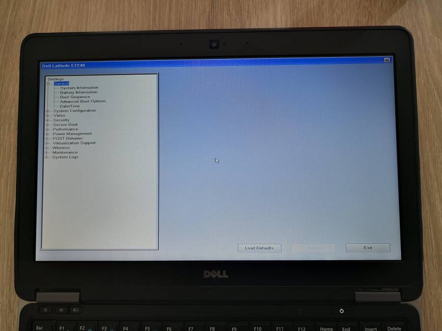DELL LATITUTDE E7240 4TH GEN CORE i5-4300U 8GB RAM 128GB mSATA 12.5" SCREEN