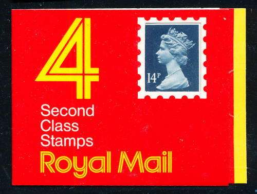 Great Britain Stamp Booklets - 1988 - 56p booklet complete unhinged mint. SG-GB-1