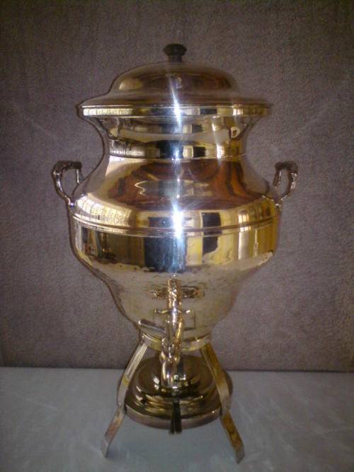 Silver plated Samavar