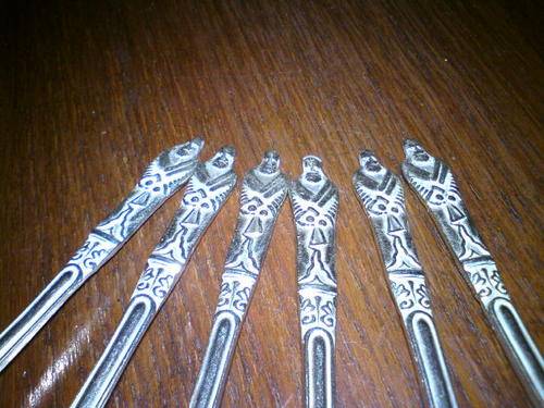 6 Apostle Tea Spoons