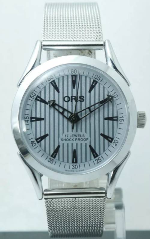 Oris Beautiful Grey DIal 17 Jewels