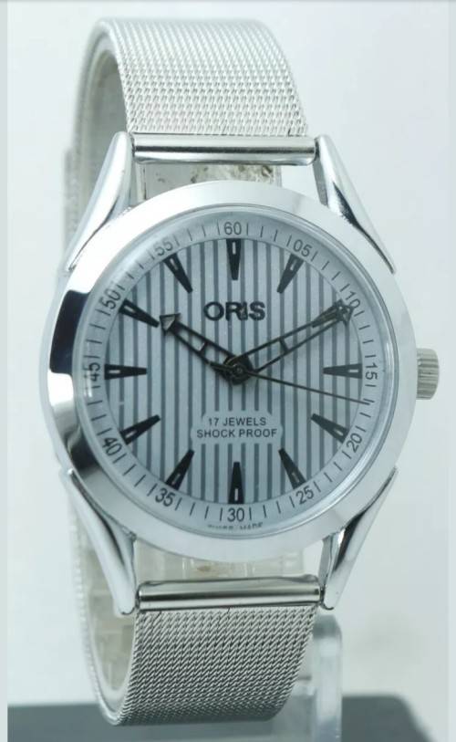 Oris Beautiful Grey DIal 17 Jewels