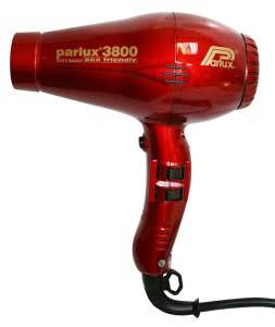 PARLUX 3800 PROFESSIONAL HAIRDRYERS-RED