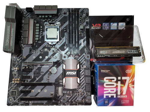 ***MSI TOMAHAWK INTEL COR I7 COMPUTER UPGRADE KIT ***