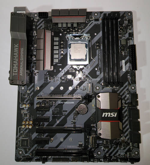 ***MSI TOMAHAWK INTEL COR I7 COMPUTER UPGRADE KIT ***