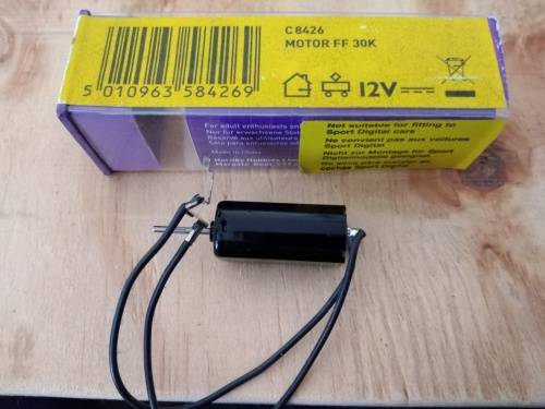 30 000 rpm Black slimline motor