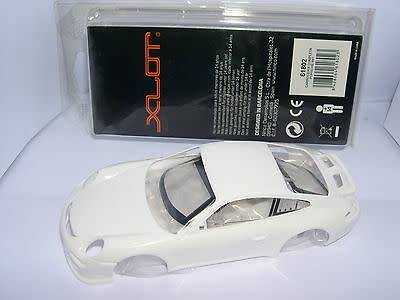 Ninco x slot 1/28 scale slot car body plus chassis & misc spares