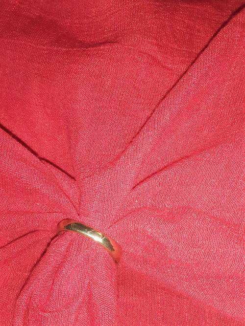 Turquoise (Aqua) stone Gold plated Ring