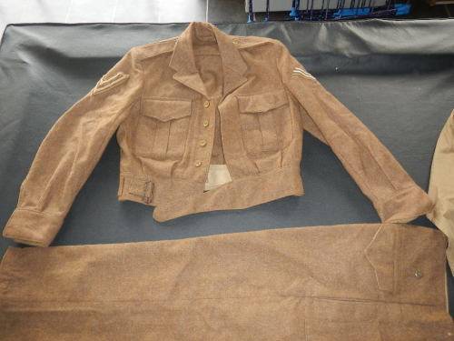 BUNNY JACKET/BATTLE DRESS/TROUSERS AND SHIRT