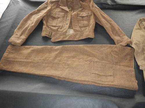 BUNNY JACKET/BATTLE DRESS/TROUSERS AND SHIRT