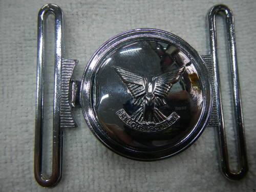 Rhodesian Selous Scouts Belt buckle - Reuteler MFG -  Salisbury.