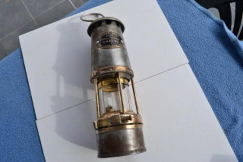 THE WOLF SAFETY LAMP-TYPE 7RMBS- STAMPED NO 229