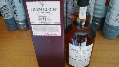 GLEN ELGIN HANDCRAFTED 12 YEAR OLD