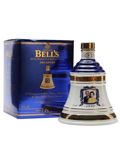 Bell's Decanter - 50th Wedding Anniversary of the Queen and Duke of Edinburgh