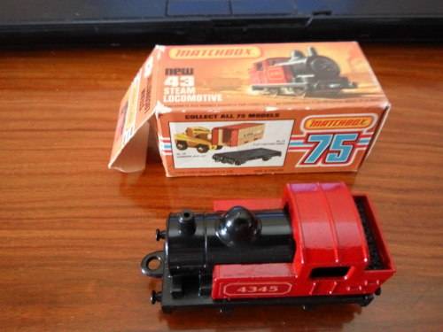 Matchbox 43e Steam Locomotive Mint Original Box