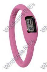Sports Watch ION Ultra Slim Silicone Digital Bracelet ION Sports Watch For Adults & Kids (PINK)