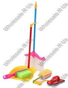 Stunning Kids Play Cleaning Set Broom  Pan And Brush  This is a great toy for your kids to have fun