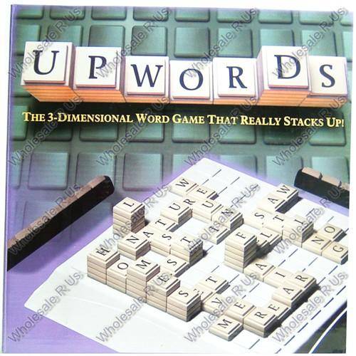 Upwords The 3 Dimensional Word Game That Really Stacks Up