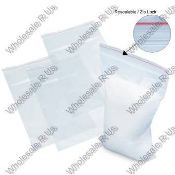 Zip Lock Sealing Lunch Office Packaging Bags 9cm X 13cm