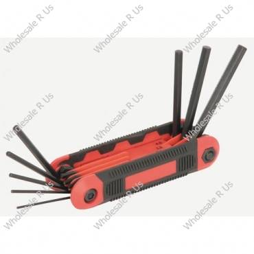 Metric Folding Hex Key Set 8 Piece