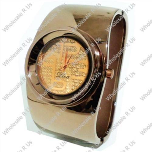 Ladies Bangle Dress Watch Bronze
