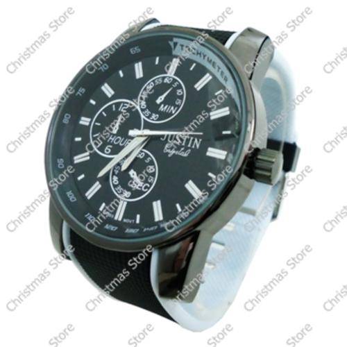 Gents Wrist Watch Black White