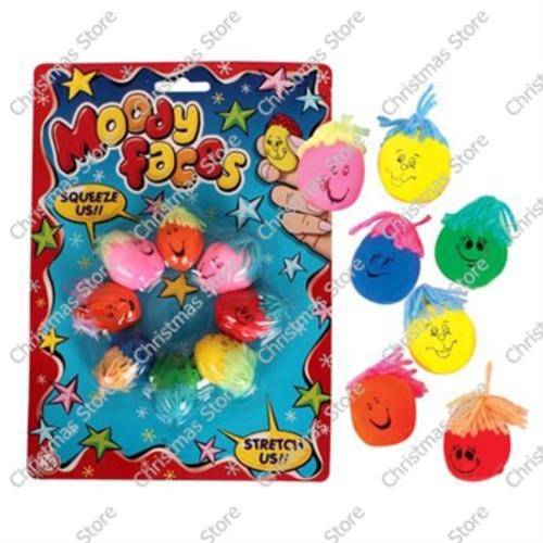 Funny Moody Faces Stress Reliever Balls